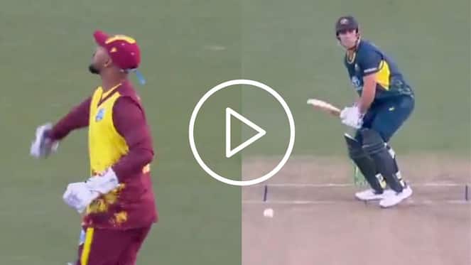 [Watch] Nicholas Pooran's 'Casual' One-Handed Catch Sends Back Covid-Infected Mitchell Marsh 